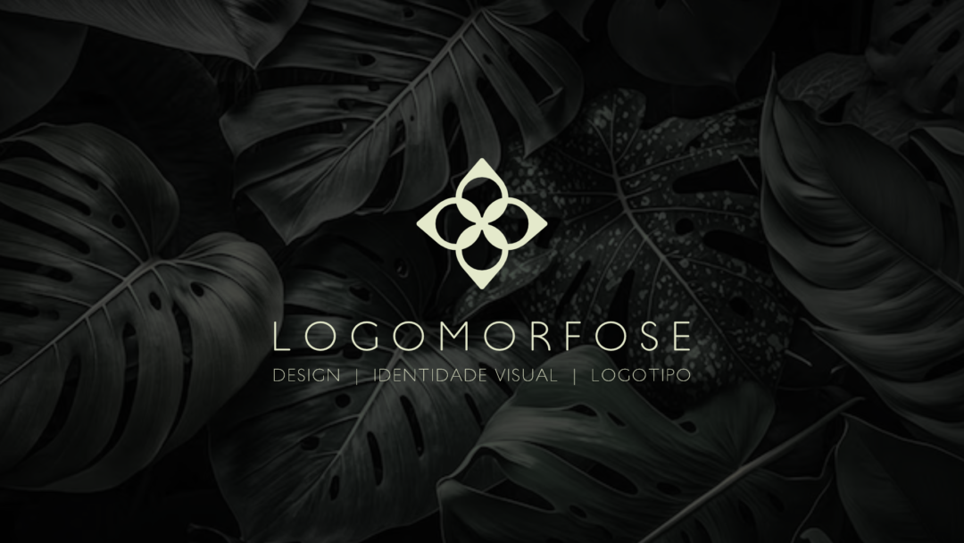 Logotipo da Logomorfose design gráfico e identidade visual