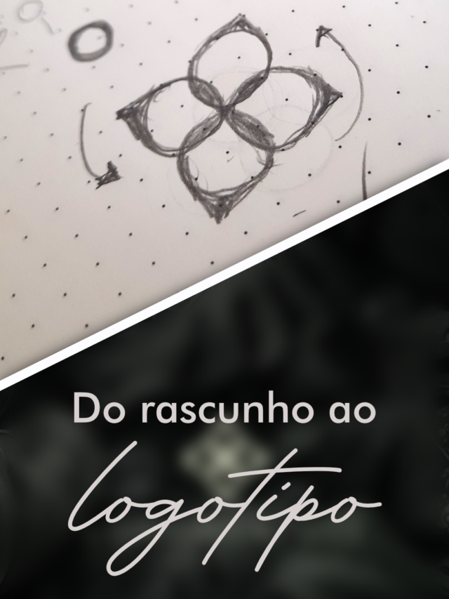 Do Rascunho ao Logotipo: Como Criei a Marca da Logomorfose.